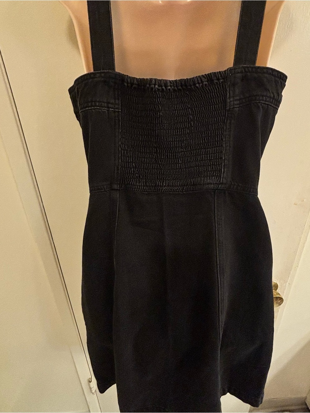 Levi's Women's Black Denim corset-inspired Drea Dress Size S - Picture 5 of 6